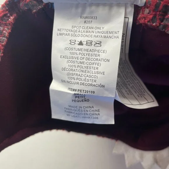 Animal Planet Raptor Dog Costume, Size Small, ‎ Item# PET20109 - Picture 7 of 13